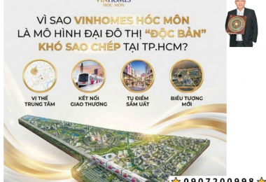 Có nên mua biệt thự Vinhomes Hóc Môn thời điểm này không